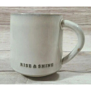 Hearth & Hand Magnolia Rise And Shine Stoneware Coffee Mug Cup 14oz